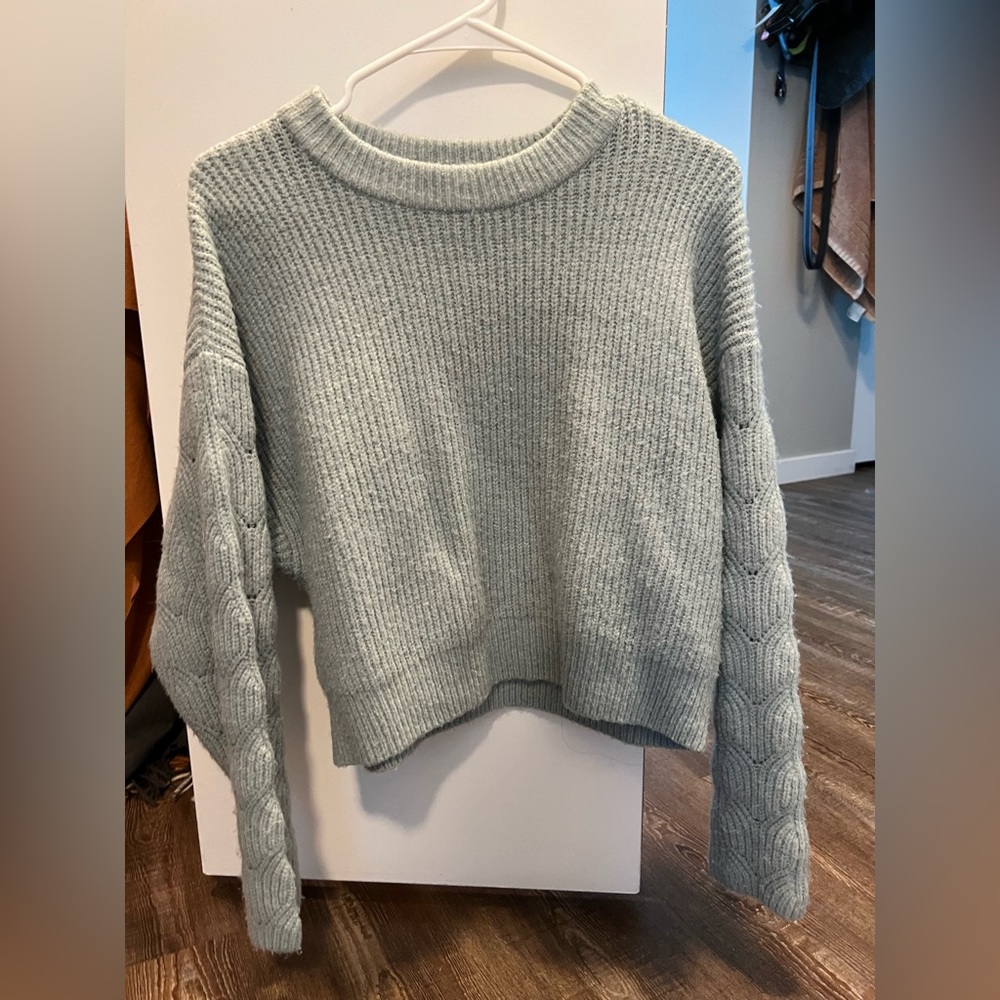 Blue sweater
